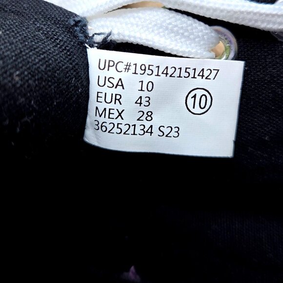 Disney Buzz Lightyear Toy Story Purple Green Low Top Lace Up Sneakers Size 10 - Picture 7 of 9